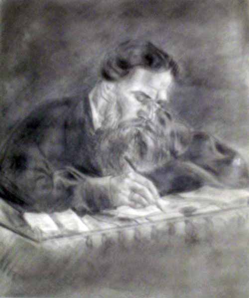 Tolstoy sketch, by George McManus