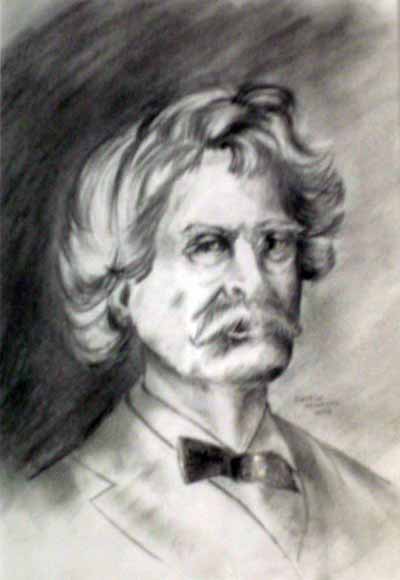 Twain sketch, by George McManus